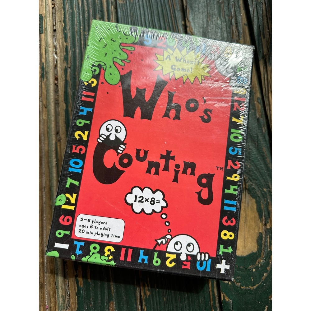 Teachers Professional Resource Whos Counting Card Game Math Strategy New Sealed